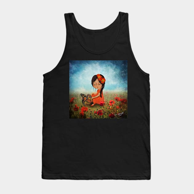 Butterfly Whisperer Tank Top by Jitterfly